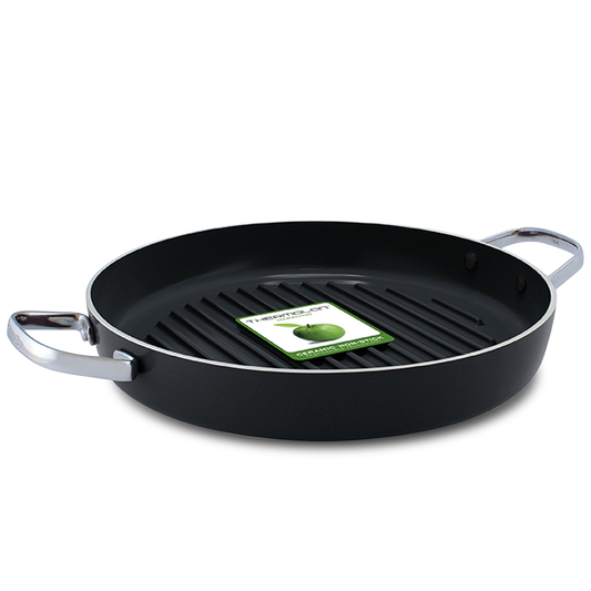 Essentials ronde Grillpan 28cm zwart