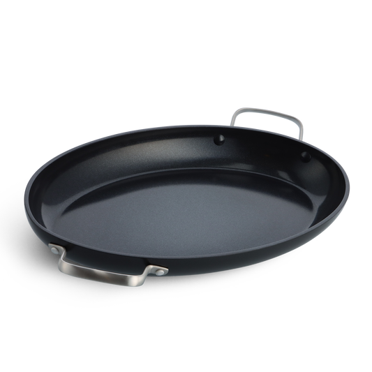 Greenpan Copenhagen Vispan Ovale Keramisch inductie pfas-vrij vooraanzicht