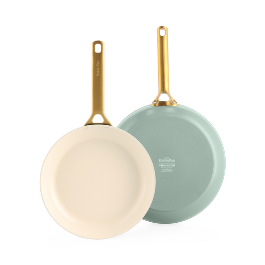 Padova Pro Green Stegepandesæt met 2 dele ( 24 + 28cm )