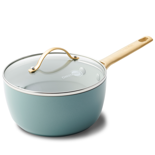 Padova SkyBlue Kasserolle 18cm med keramisk non-stick belægning