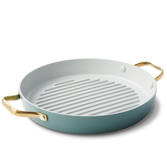 Padova SkyBlue Grillpande 28cm med keramisk non-stick belægning
