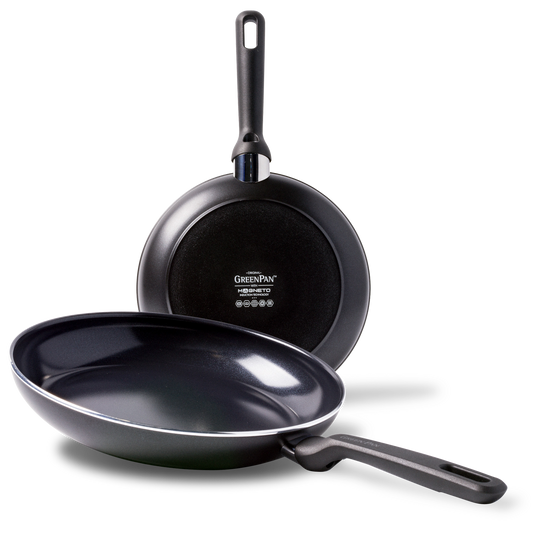 Memphis Stegepandesæt i 2 dele med keramisk non-stick belægning