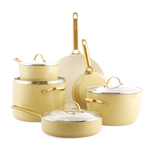 Padova Sunshine Yellow sæt med 6 dele