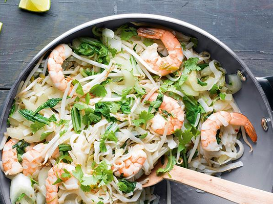 Pad Thai med rejer