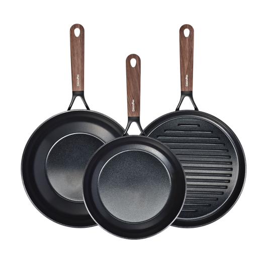 3 stk Eco-Smartshape Mørkt Træ