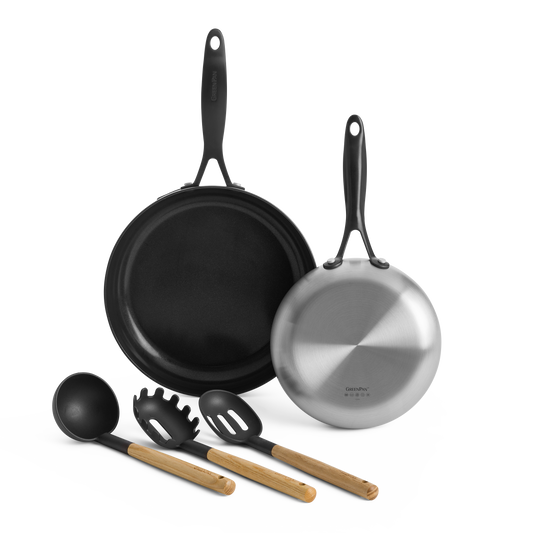 Venice Pro Black 2-delt sæt + Utensils