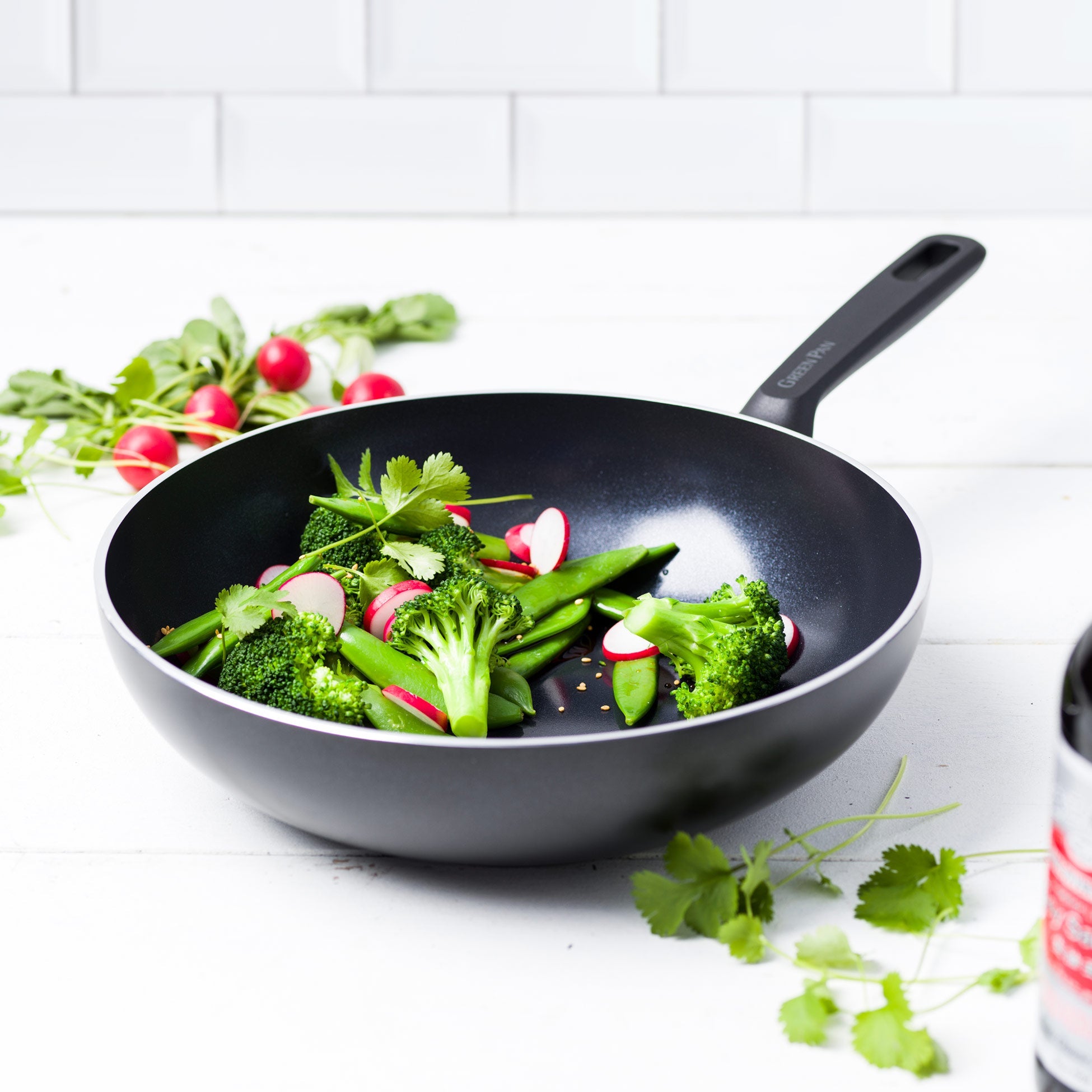 Memphis Wok 28cm/3,6L med keramisk non-stick-belægning