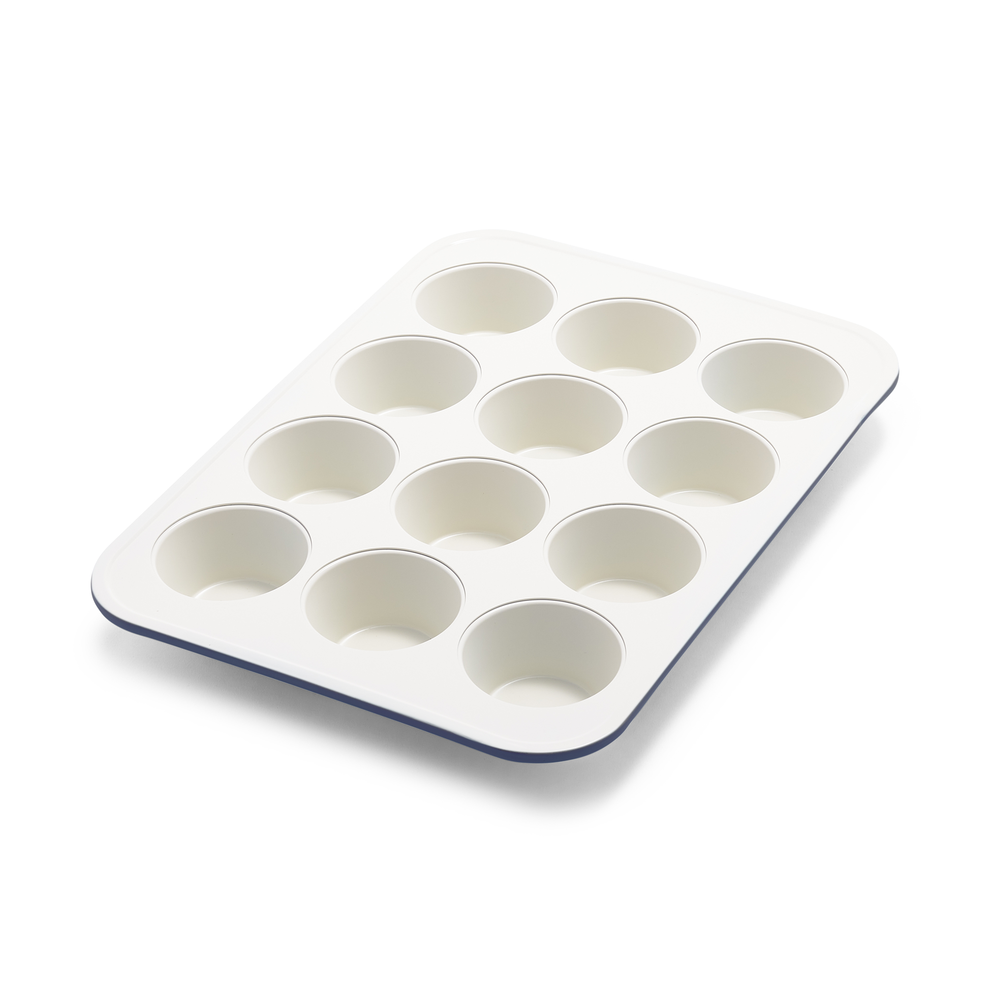 Contour Blauw Bakvorm voor 12 Muffins blauw 