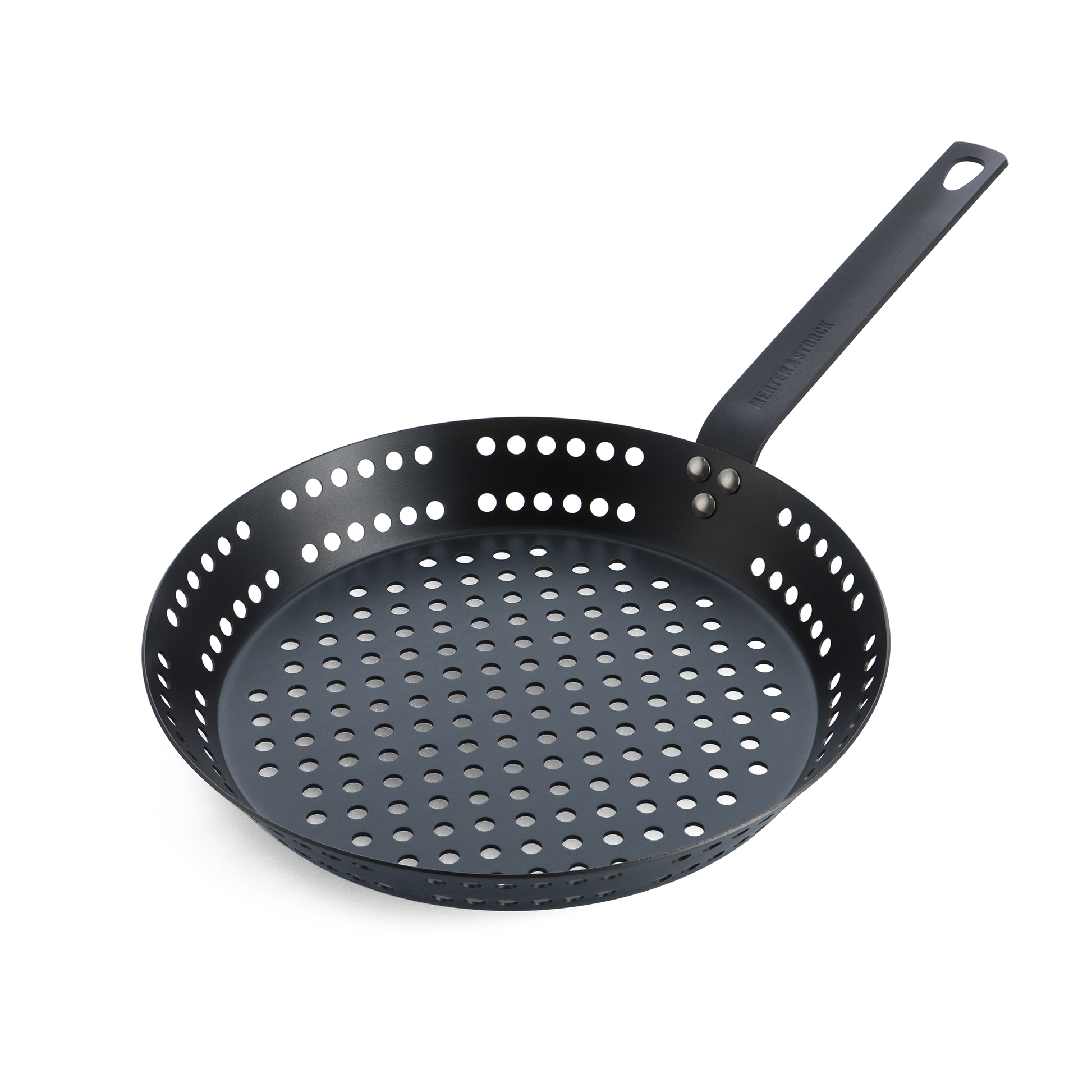 Merten & Storck Carbon Steel BBQ Braadpan 30cm zwart