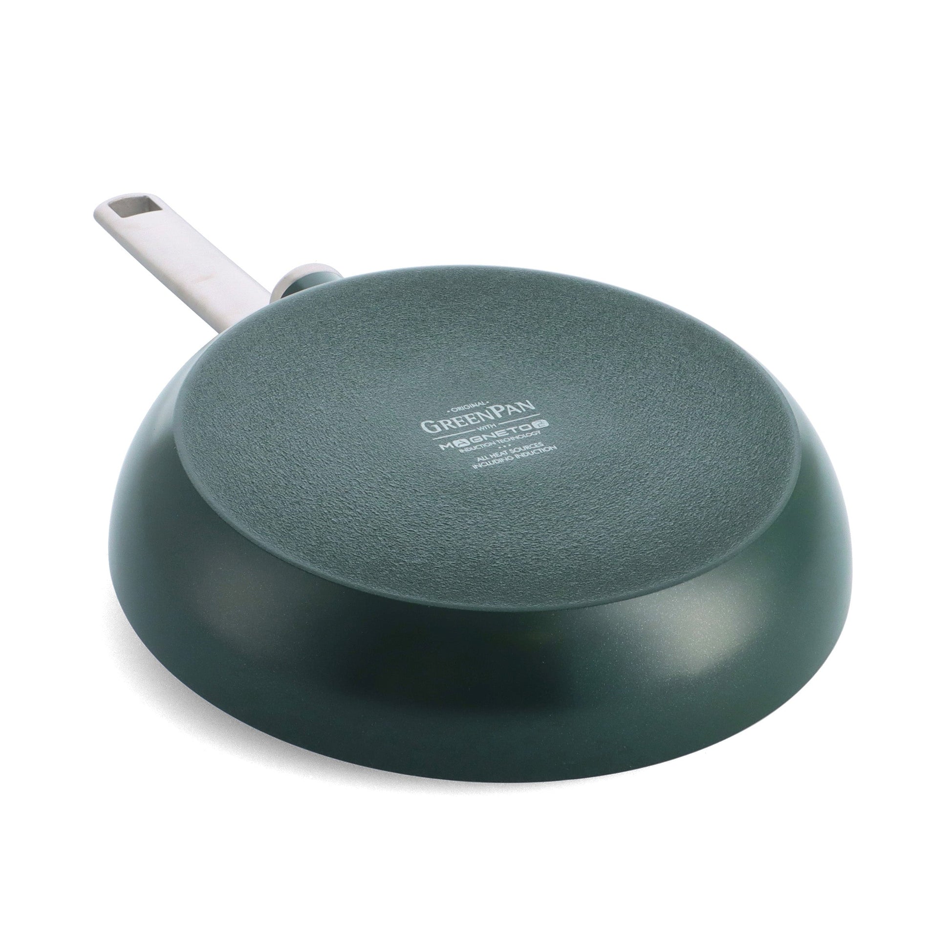 Evolution Pine Green 3-delige 24+28cm set groen onderaanzicht 
