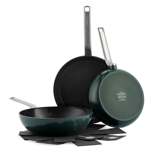 Evolution Pine Green 3-delige 24+28cm set groen collectie