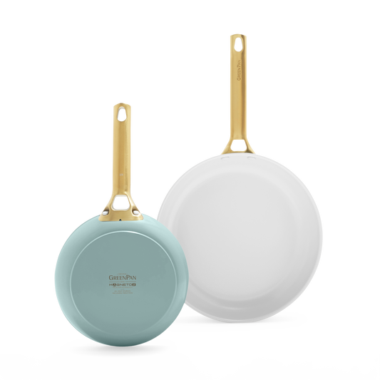 Padova Sky Blue Stegepandesæt met 2 dele (20 + 26cm)