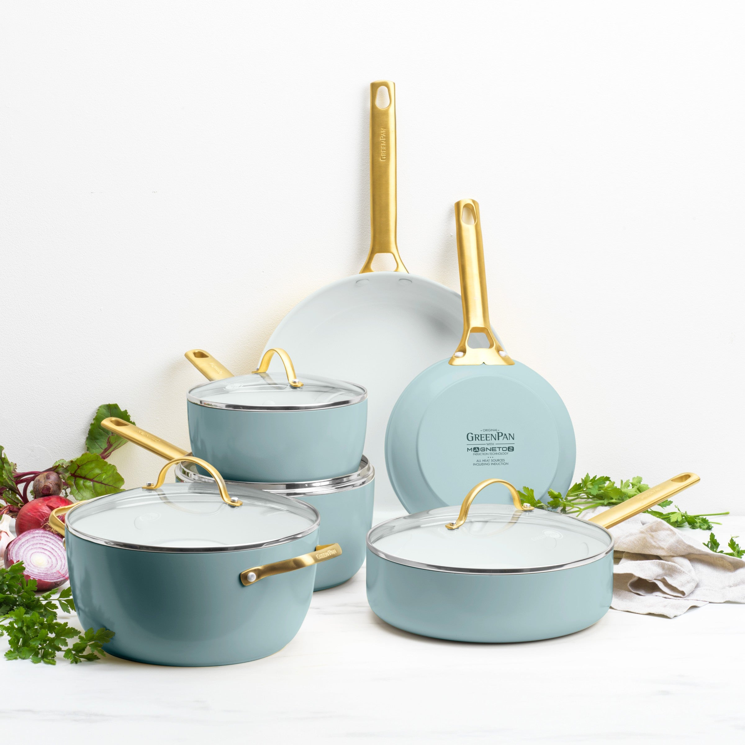 Padova Sky Blue sæt med 10 dele