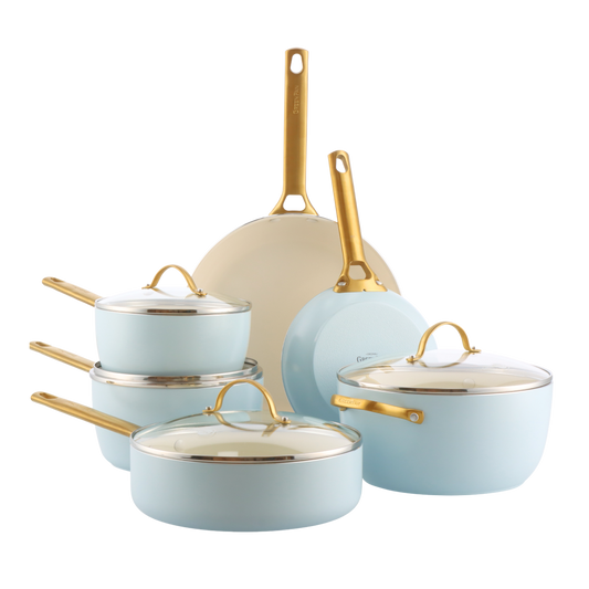 Padova Light Blue sæt med 10 dele