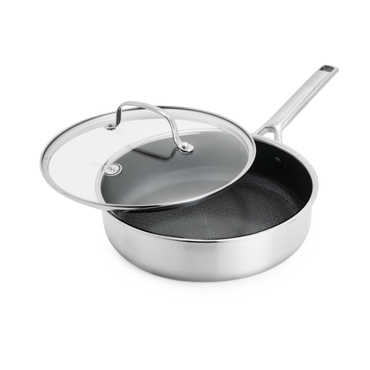 Apex Thermobond Hybrid Stegepande 24 cm 3-lags rustfrit stål for perfekte resultater