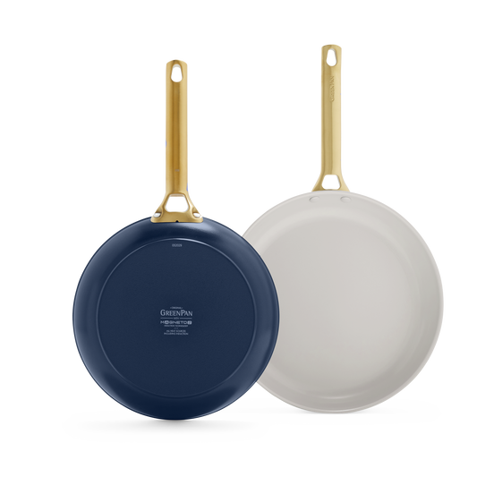 Padova Pro Oxford Blue Stegepandesæt met 2 dele ( 24 + 28cm )