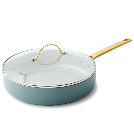 Padova SkyBlue Sauterpande 28cm med låg