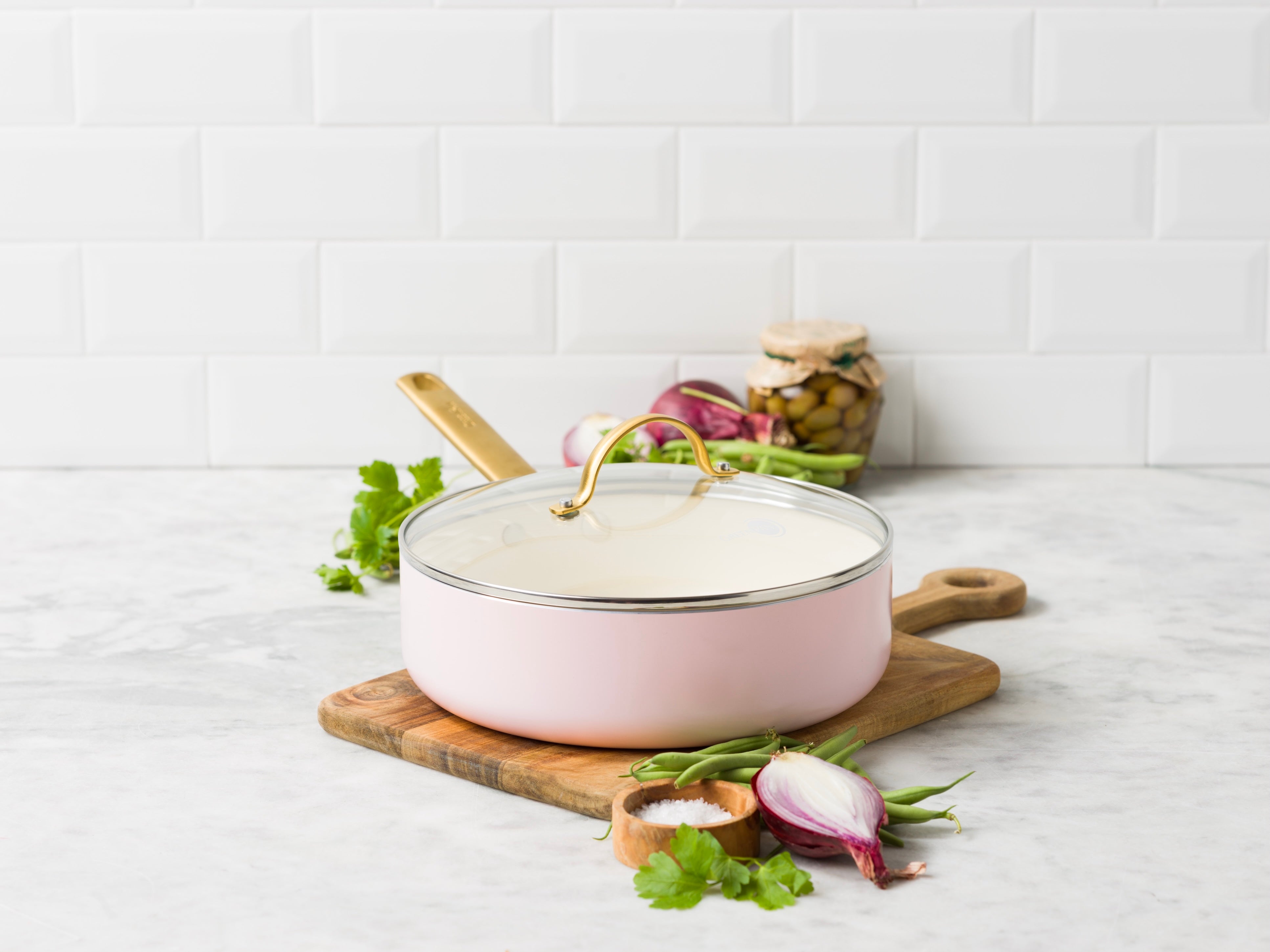 Padova Reserve Gryde med låg 24 cm - Blush Pink