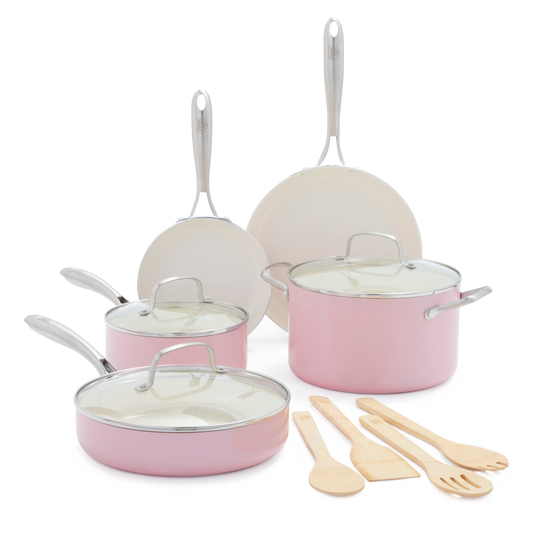 Artisan Roos 12-delige Set 18+20+22+24cm roos collectie