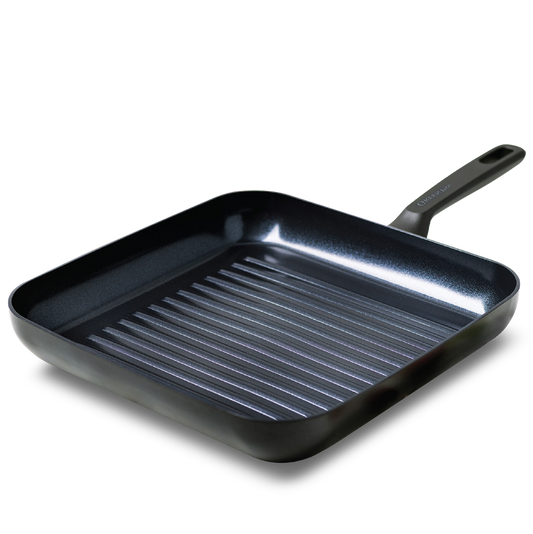 Memphis firkantet grillpande 28cm med keramisk non-stick belægning