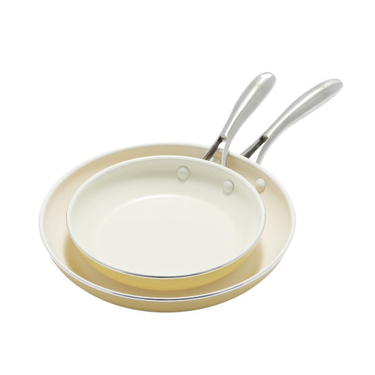 Artisan Geel 2-delige Set 20+26cm geel