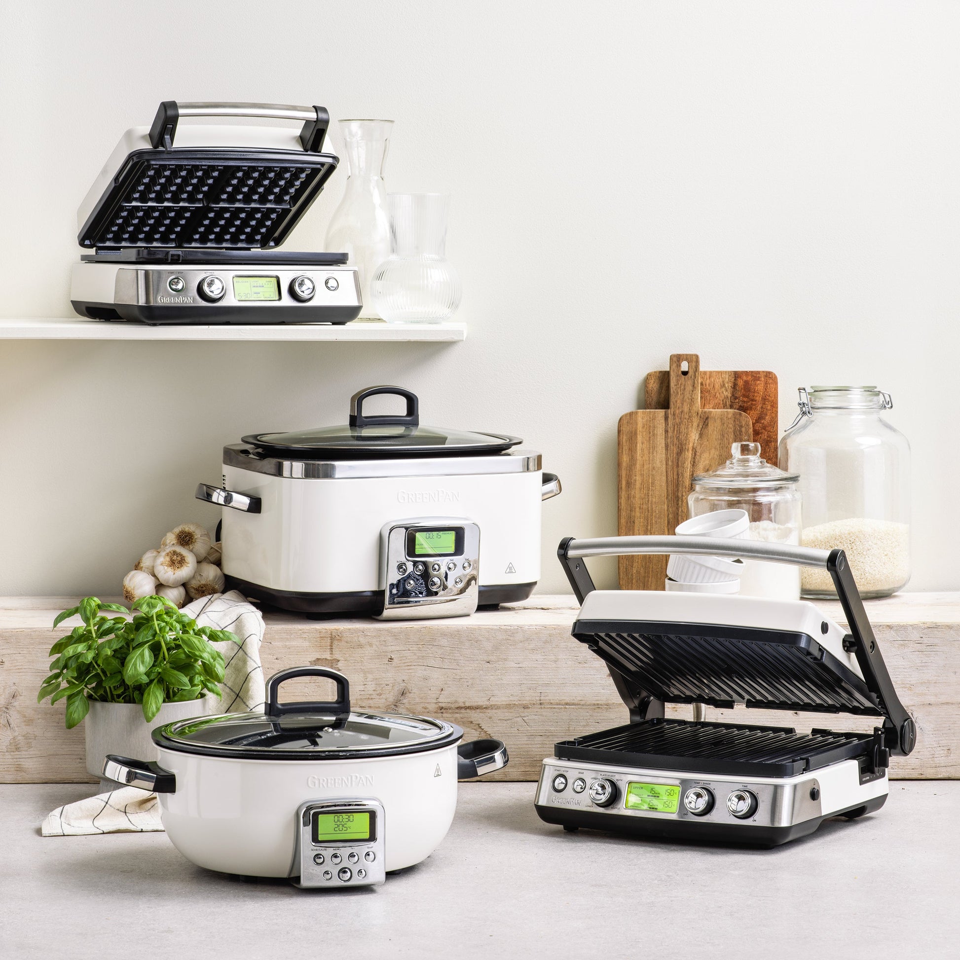Contactgrill Stainless Steel collectie