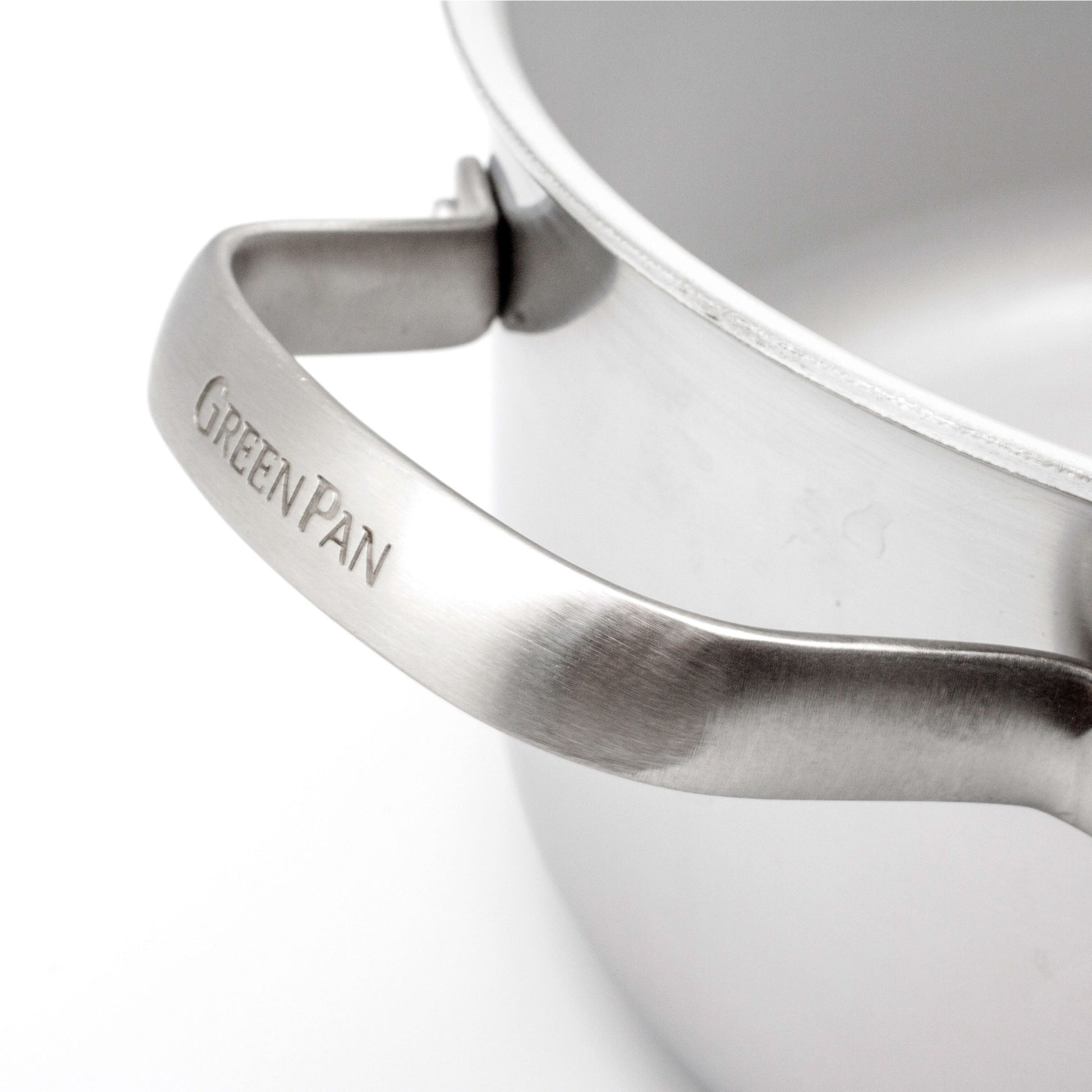Greenpan Kookpotten Valencia Pro Evershine 24cm Keramisch inductie pfas-vri zijaanzicht 
