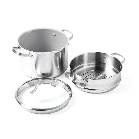 Greenpan Kookpotten Venice pro evershine Keramisch inductie pfas-vri  vooraanzicht 